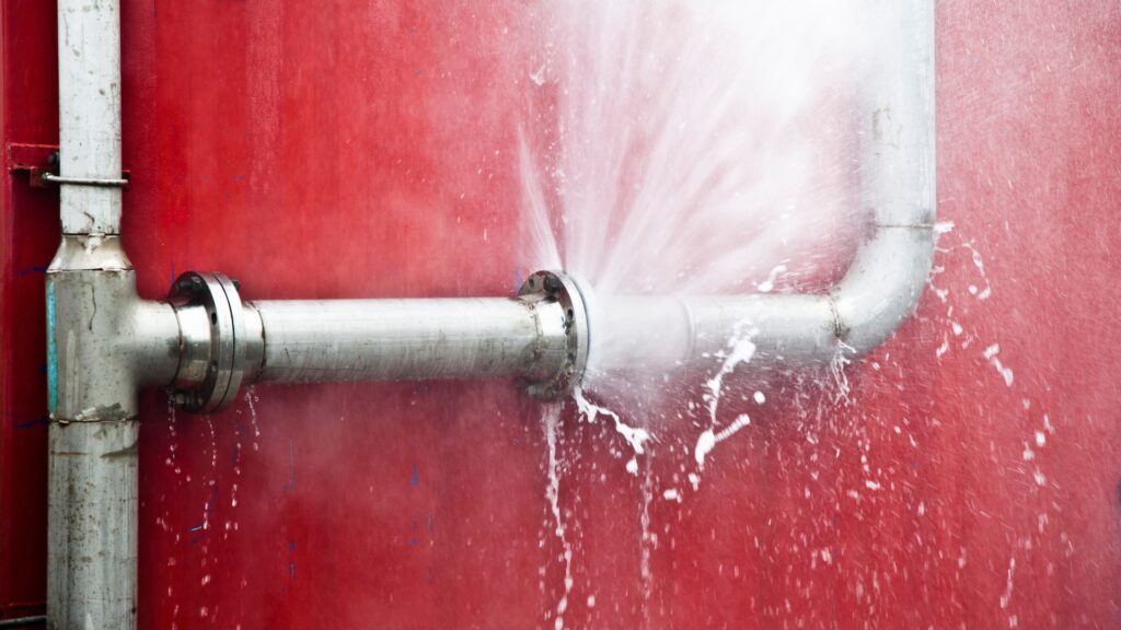 Burst pipe repair by Fosker Plumbing Western Sydney